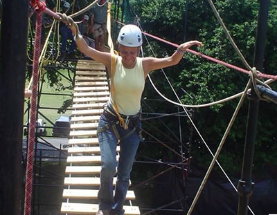 Hanging bridges